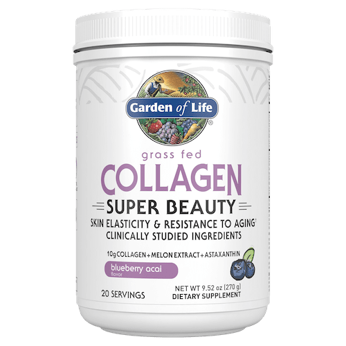 Garden of Life - Grass Fed Collagen Super Beauty Blueberry Acai 270g
