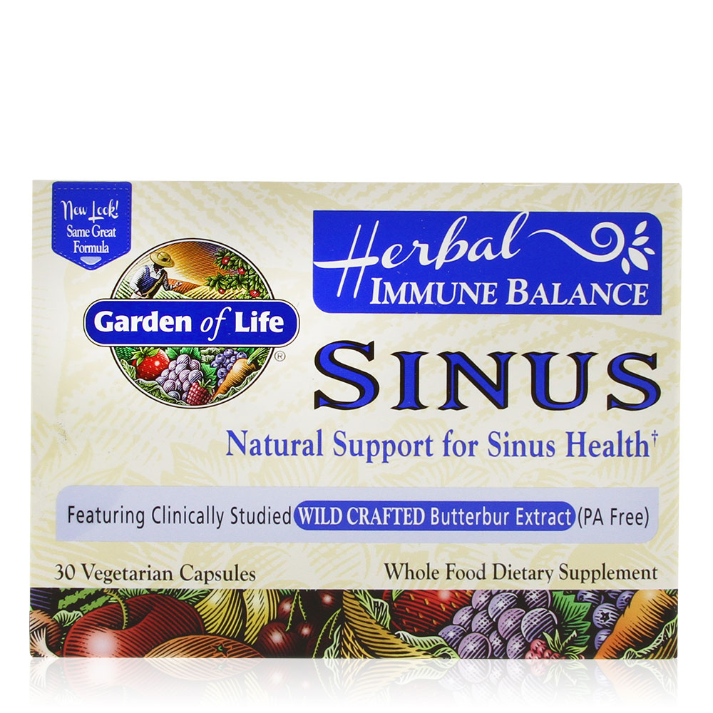 Garden of Life - Immune Sinus 30 count     TEMPORARILY UNAVAILABLE
