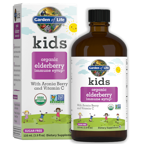Garden of Life - Kids Organic Elderberry Syrup 3.9oz