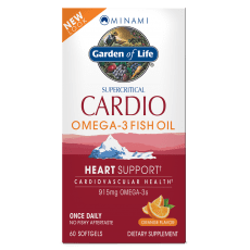 Garden of Life - Minami CardiO3 Fish Oil Heart Support 915 mg Orange 60 counts