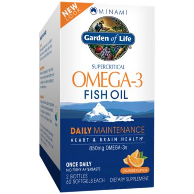Garden of Life - Minami Nutrition MorEPA Omega3 EPADHA Formula Orange 120 Softgels