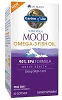 Garden of Life - Mood Omega3 Fish Oil 500 mg 60 sfotgels
