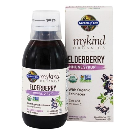 Garden of Life - mykind Organics Elderberry Syrup 6.59oz