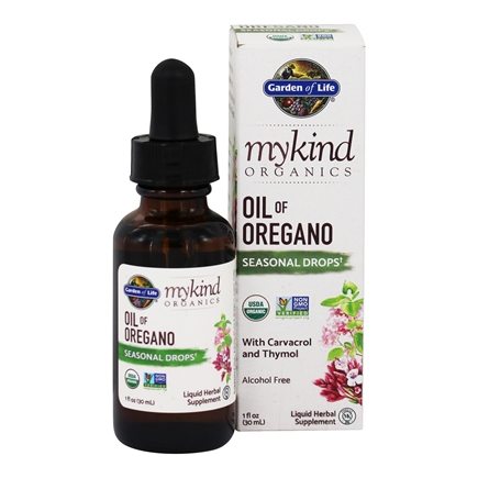 Garden of Life - mykind Organics Herbal Oil of Oregano 1oz liquid drops