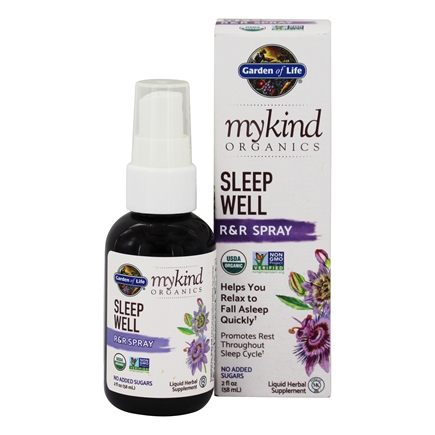 Garden of Life - mykind Organics Herbal Sleep Well 2oz liquid      TEMPORARILY UNAVAILABLE