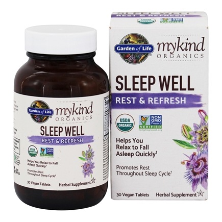 Garden of Life - mykind Organics Herbal Sleep Well 30 tablets