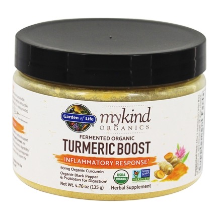 Garden of Life - mykind Organics Herbal Turmeric Boost 135g Powder