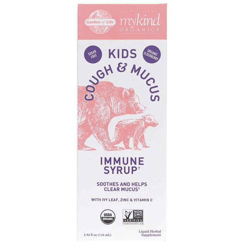 Garden of Life - mykind Organics Kids Cough and Mucus Syrup 3.92oz