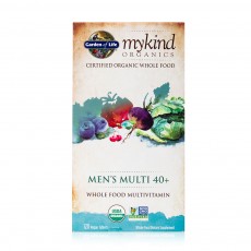 Garden of Life - mykind Men's Multi 40+ 120c Organic Tablets  