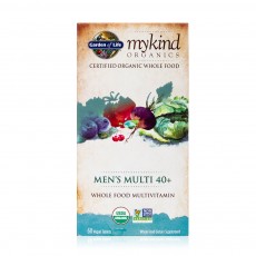 Garden of Life - mykind Men's Multi 40+ 60 Organic Tablets