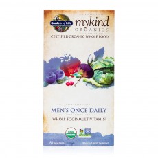 Garden of Life - mykind Men's Once Daily 60 cnt Organic Tablets