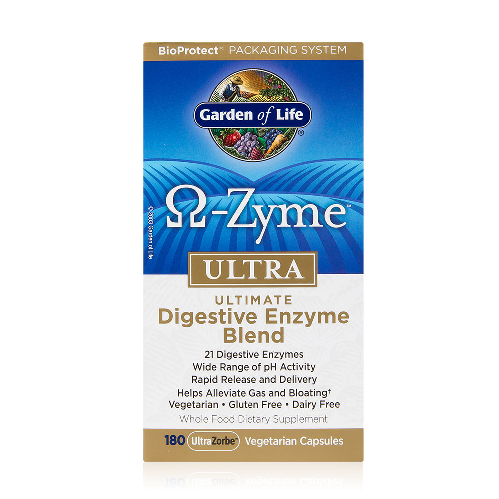 Garden of Life - Omega Zyme ULTRA 180 count