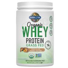 Garden of Life - Organic Grass Fed Whey Penut Butter Choc 14.03 oz