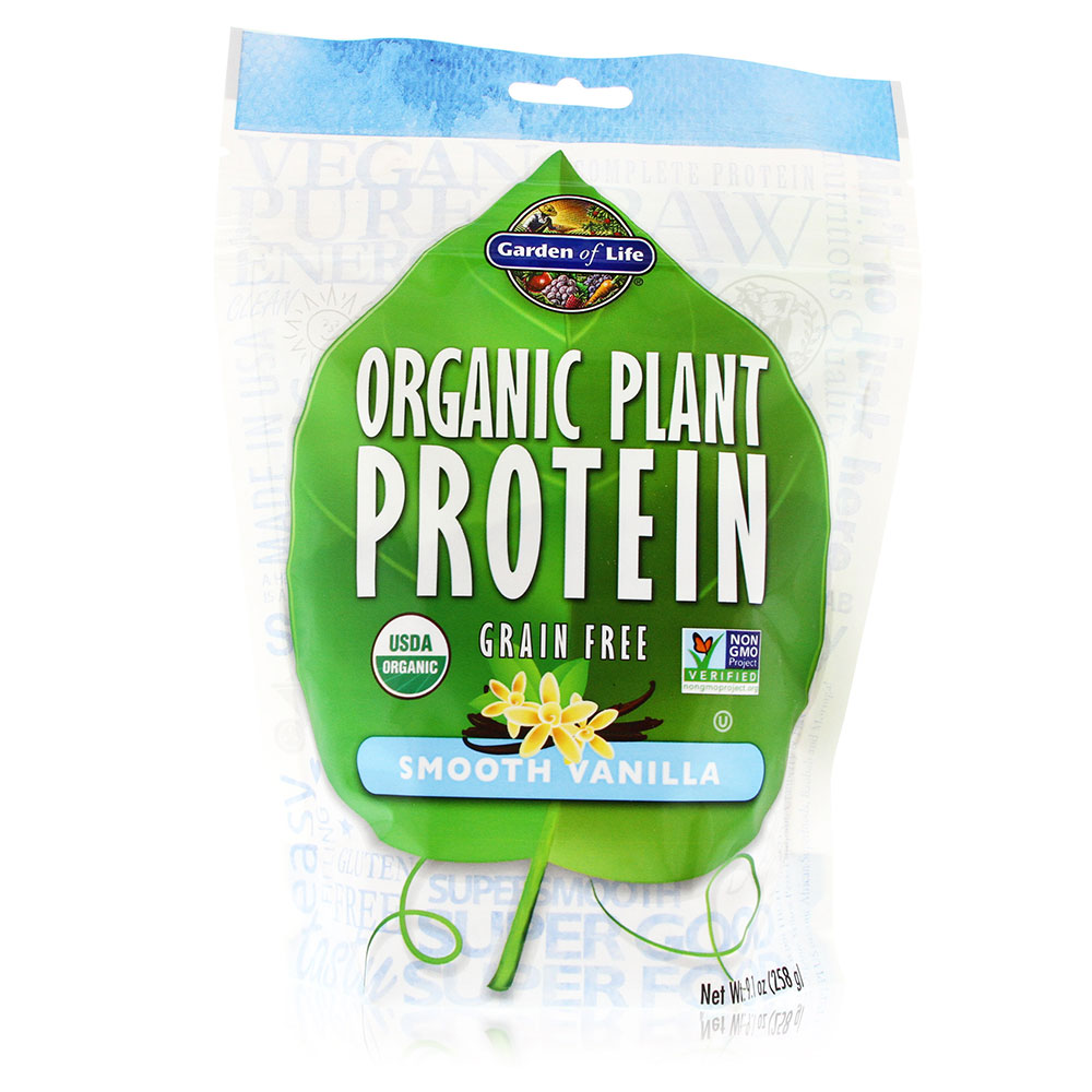 Garden of Life - Organic Plant Protein Smooth Vanilla 260grams