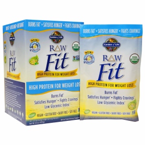 Garden of Life - Organic Raw Fit Vanilla 10ct tray