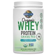 Garden of Life - Organic Whey Lightly Sweetened 14.03 oz