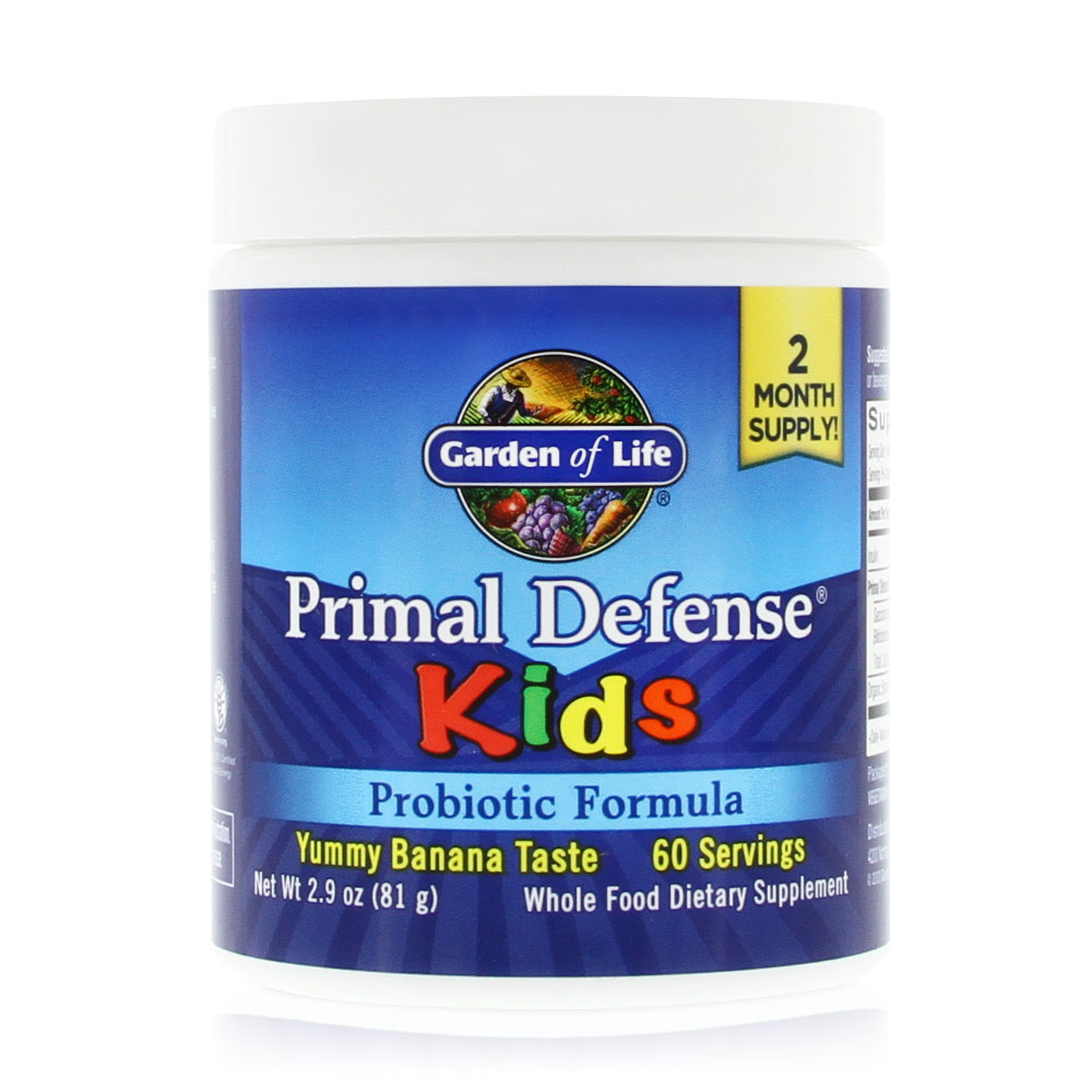Garden of Life - Primal Defense for Kid's Probiotics 76.8 grm powder