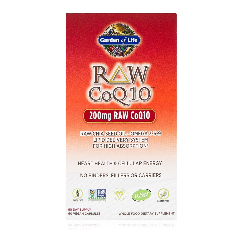 Garden of Life - RAW CoQ10 Vitamin Code 60cnt