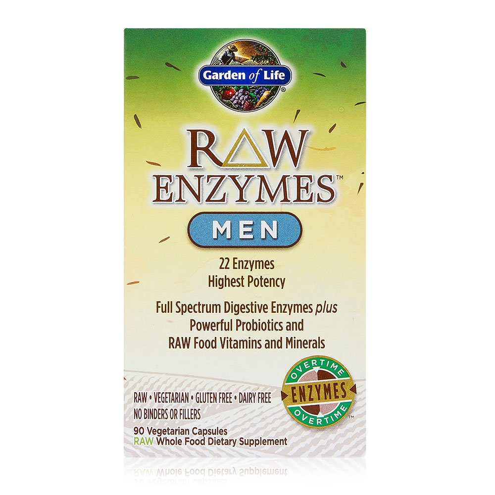Garden of Life - RAW Enzymes Men's 90 capsules
