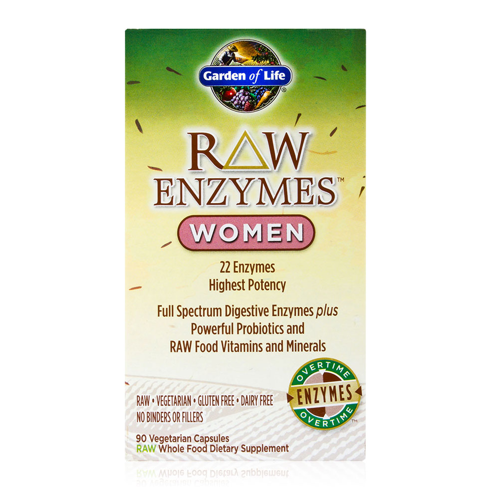 Garden of Life - RAW Enzymes Women 90 count