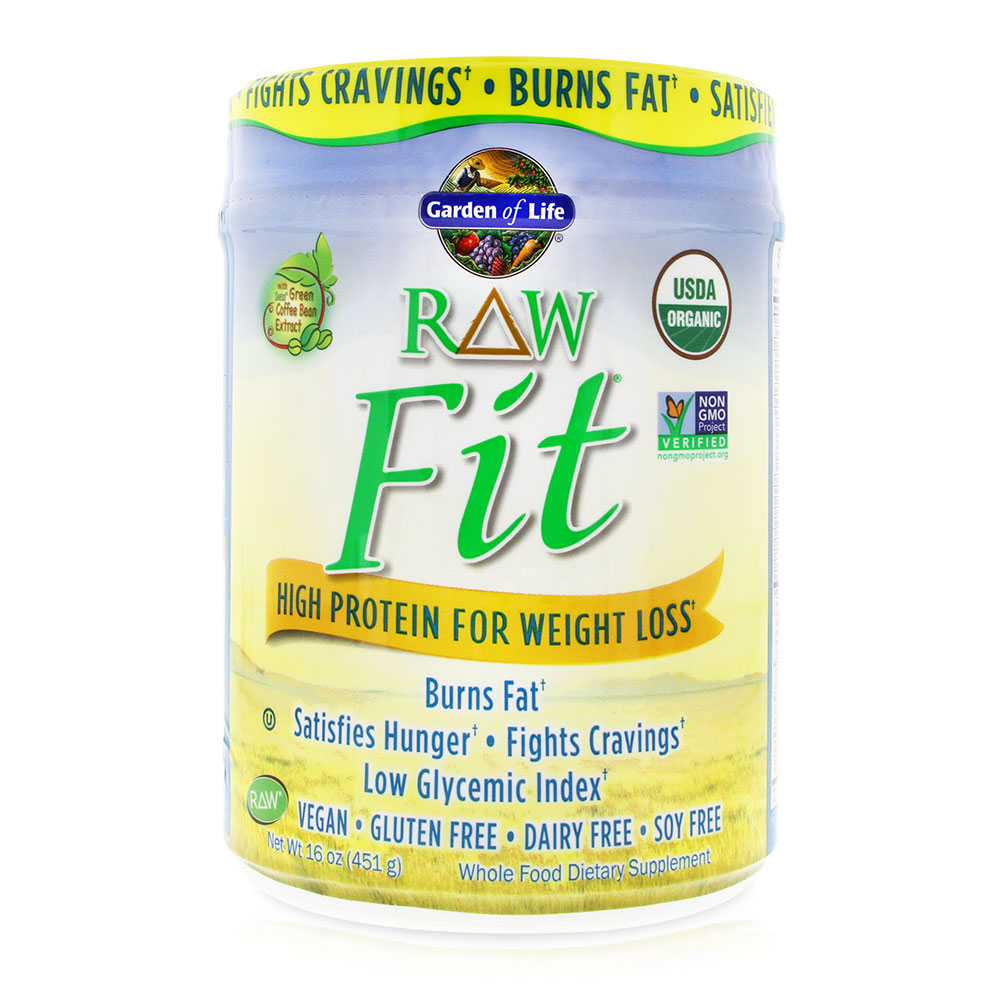 Garden of Life - RAW Fit Original Powder 451grams dated 12018