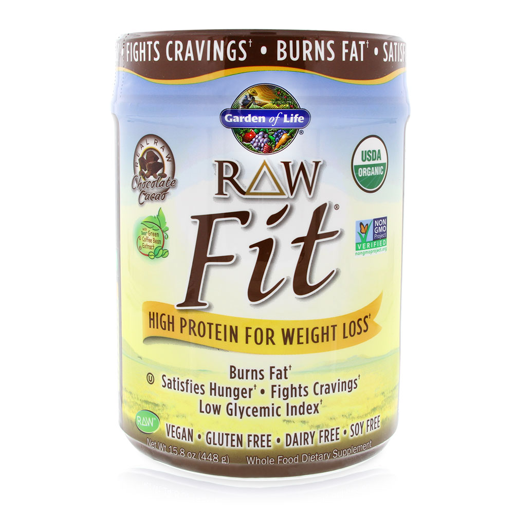 Garden of Life - RAW Fit Protein Chocolate Powder 450grams