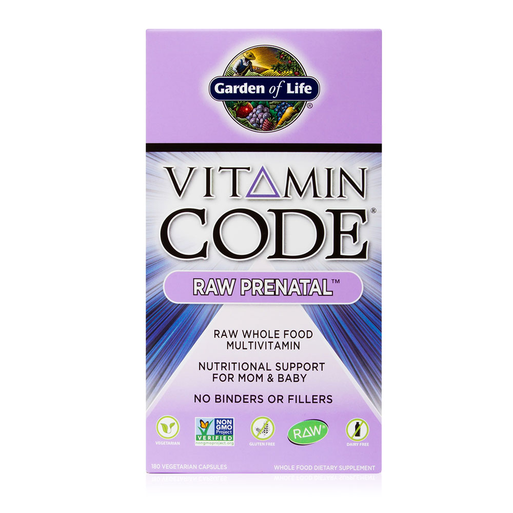 Garden of Life - RAW Prenatal 180 capsules