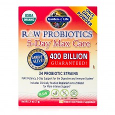 Garden of Life - RAW Probiotics 5 Day Max 75grams     TEMPORARILY UNAVAILABLE