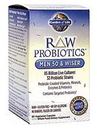 Garden of Life - Raw Probiotics Men 50 & Wiser 90 vcaps-OUT OF STOCK