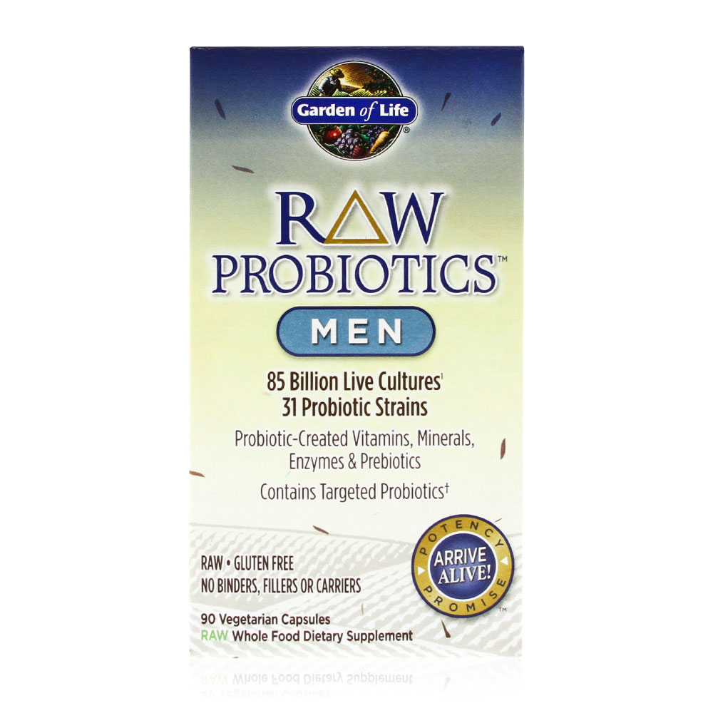 Garden of Life - RAW Probiotics Men 90count capsules