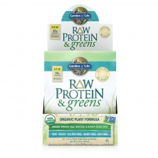 Garden of Life - Raw Protein & Greens Lightly Sweet 10ct Tray 1.1 oz.