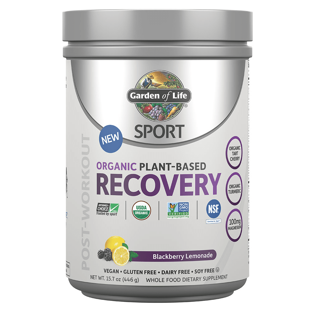 Garden of Life - Sport Org PostWorkout Recovery Black Lemonade 15.7 Oz
