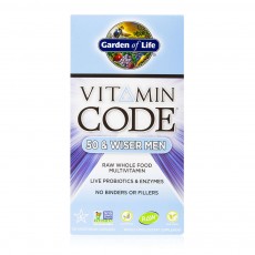 Garden of Life - Vitamin Code 50 & Wiser Men 120 Capsules-OUT OF STOCK