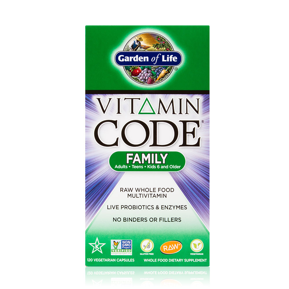 Garden of Life - Vitamin Code Family 120 Capsules