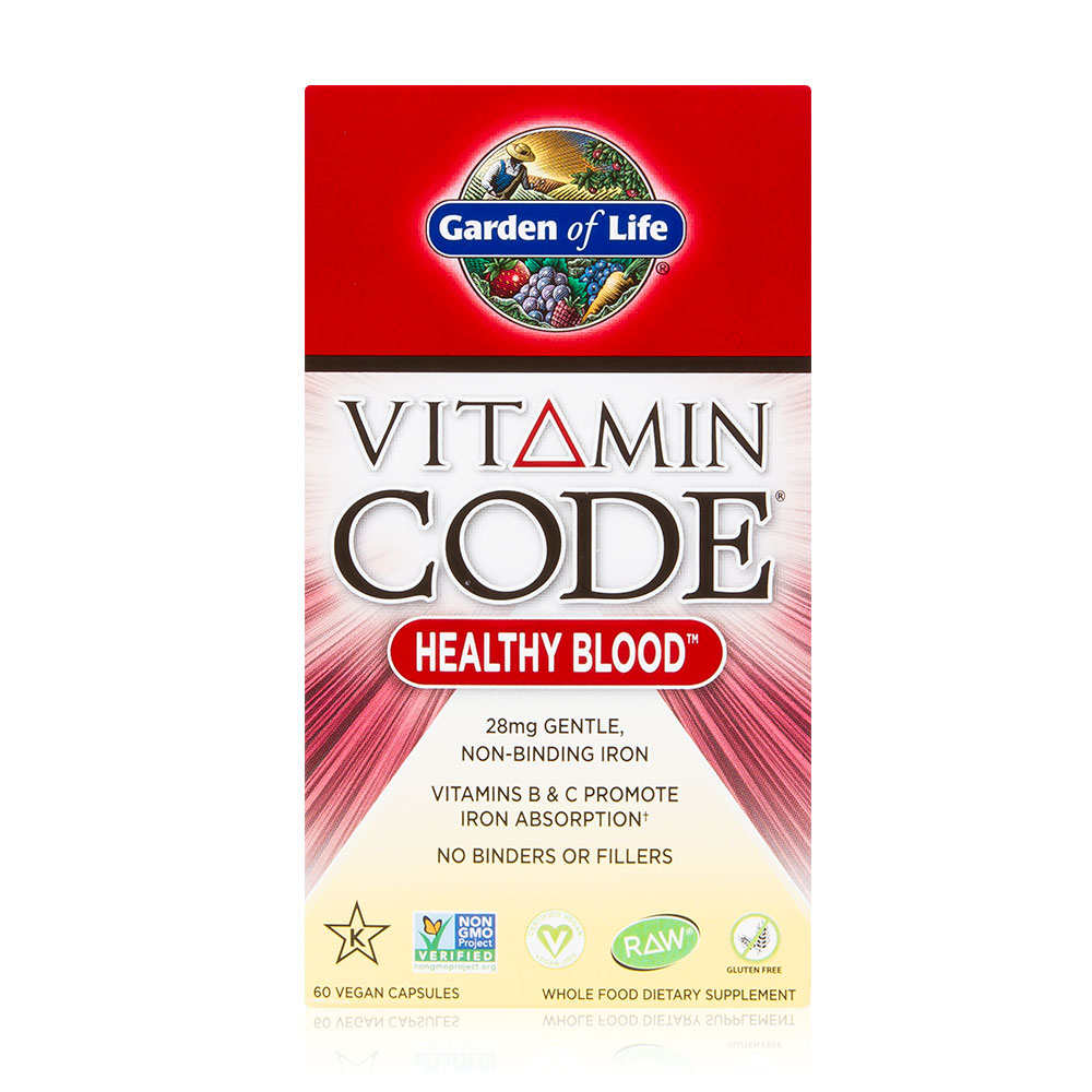 Garden of Life - Vitamin Code Healthy Blood 60 Caps