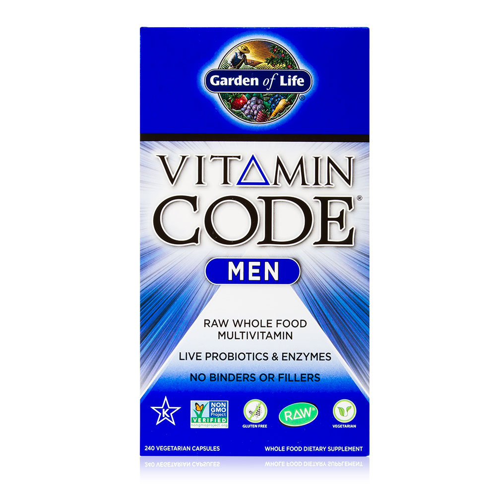 Garden of Life - Vitamin Code Men's Formula 240 Capsules