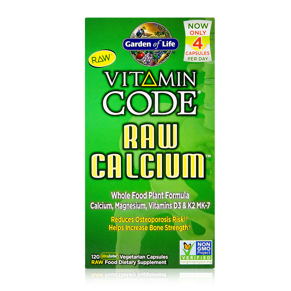Garden of Life - Vitamin Code Raw Calcium 120 Capsules