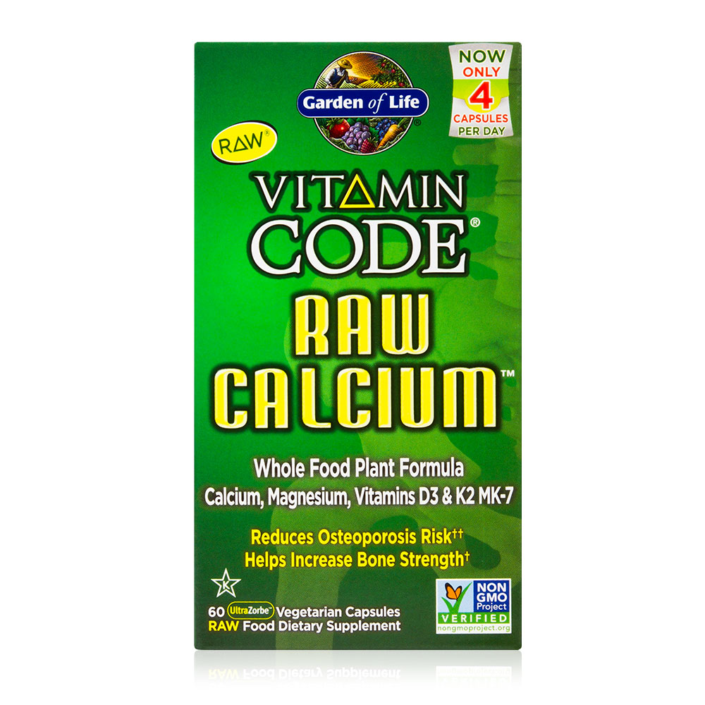 Garden of Life - Vitamin Code Raw Calcium 60 Capsules