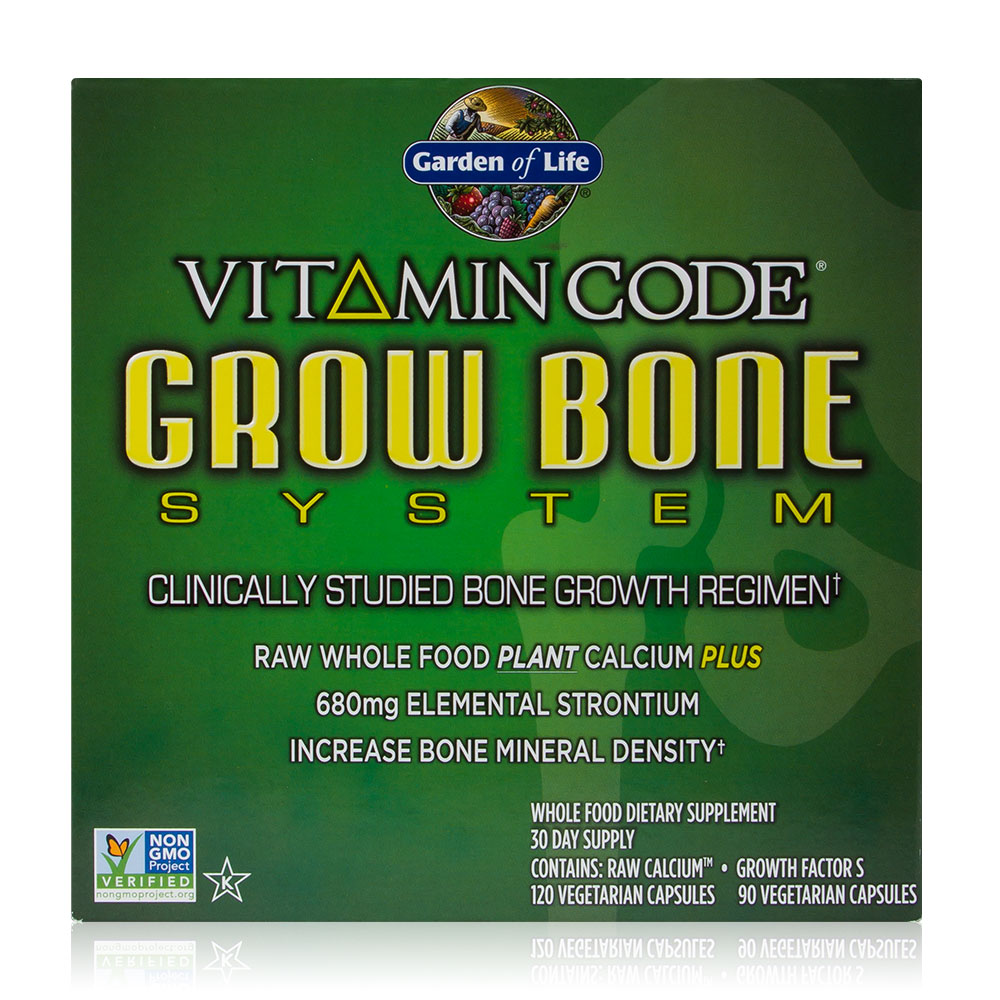 Garden of Life - Vitamin Code Raw Grow Bone System 1 system