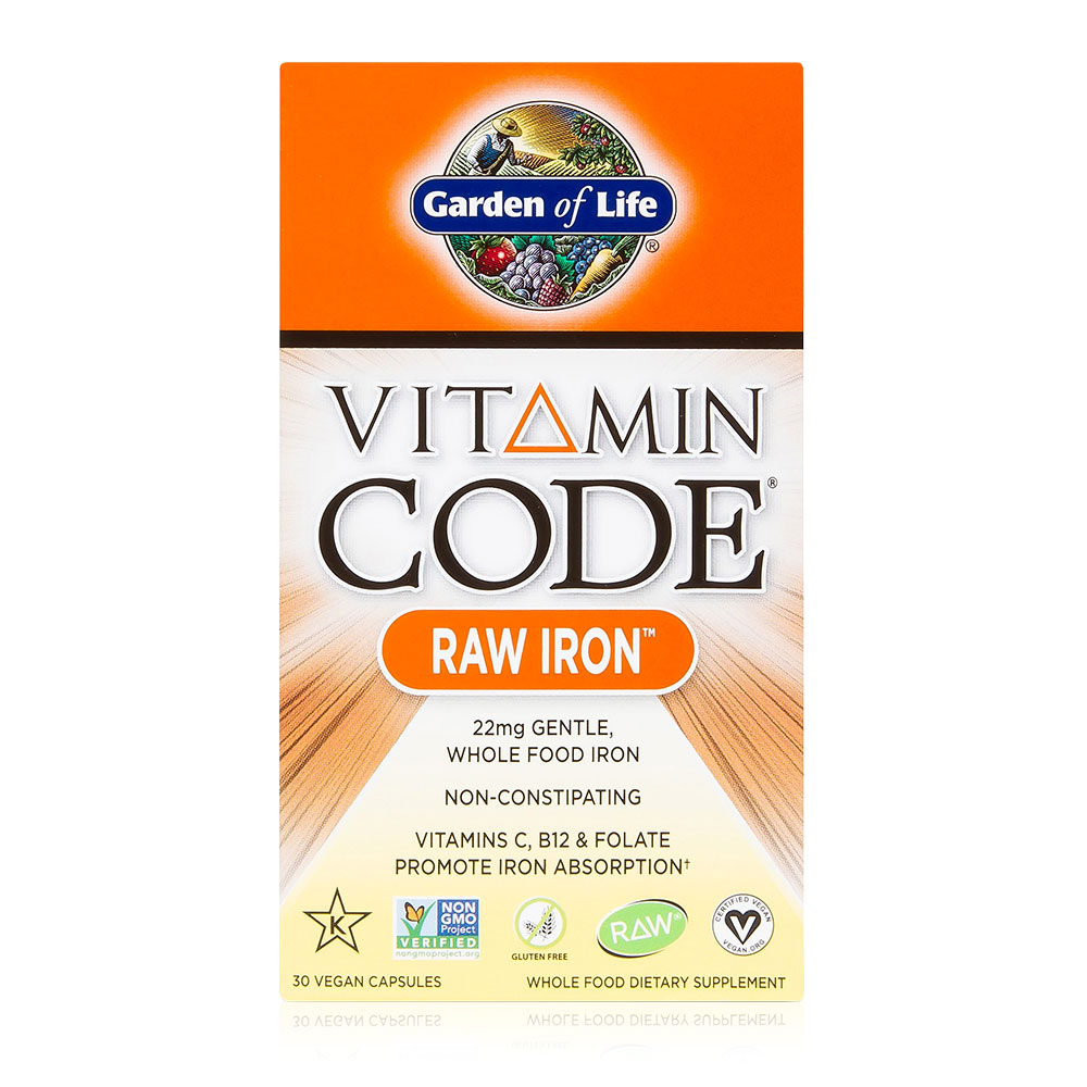 Garden of Life - Vitamin Code RAW Iron 30cnt