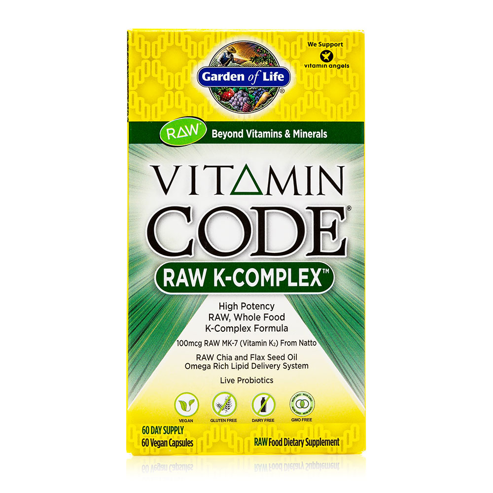 Garden of Life - Vitamin Code RAW K Complex 60 Caps