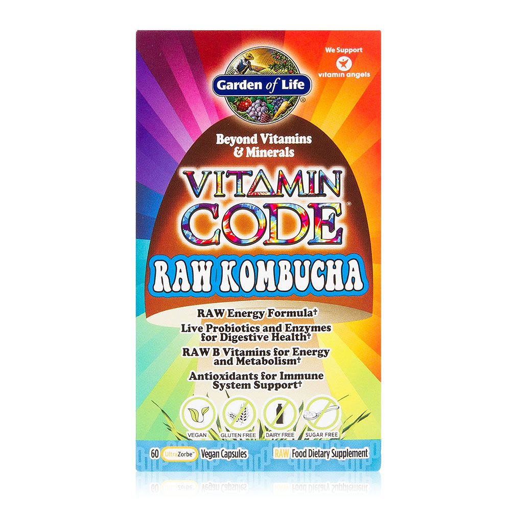 Garden of Life - Vitamin Code Raw Kombucha 60 Capsules