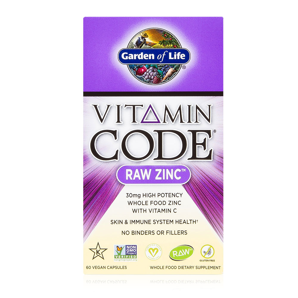 Garden of Life - Vitamin Code Raw Zinc 60 Caps