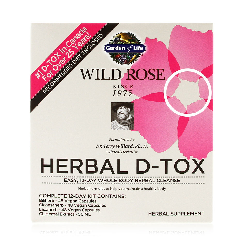 Garden of Life - Wild Rose Cleanse Kit 1 system TEMPORARILY UNAVAILABLE