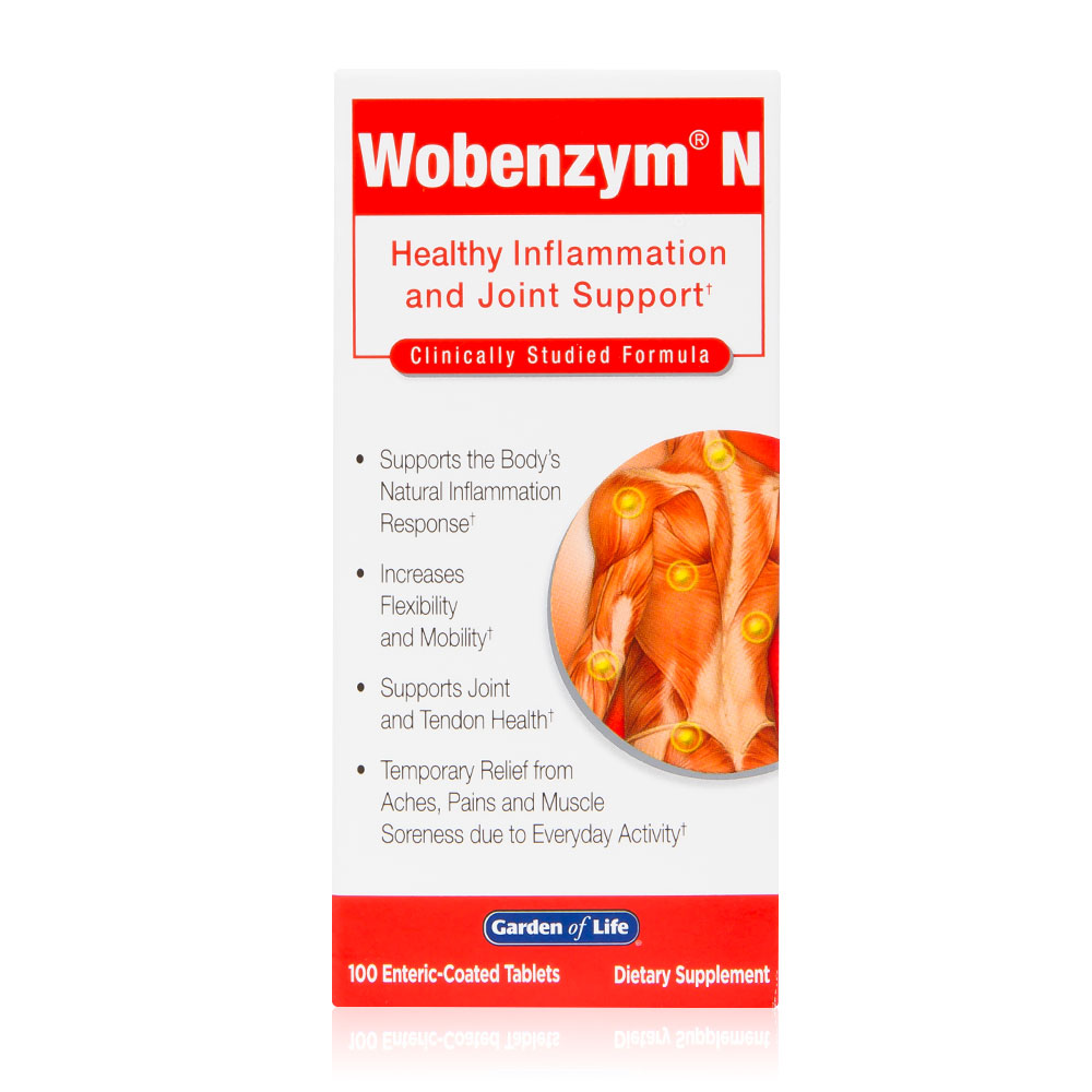 Garden of Life - Wobenzym N 100 Tablets*BEST BY 02/2025*-OUT OF STOCK