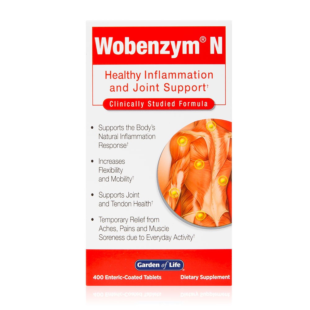 Garden of Life - Wobenzym N 400 Tablets-OUT OF STOCK