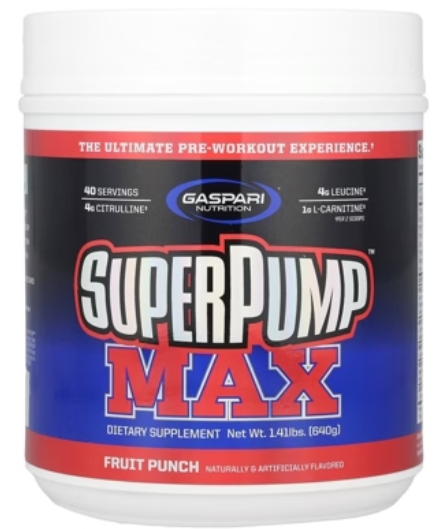 Gaspari Nutrition- Superpump MAX 1.41 Lbs 