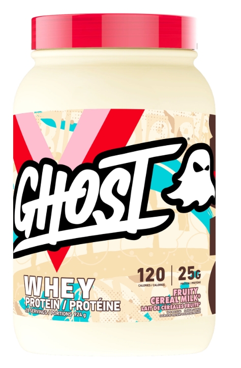 Ghost Whey Protein 2.2 lb Flavor Fruity Cereal Milk 26 Servings