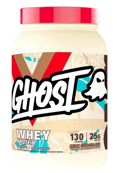 Ghost Whey Protein 2.2 lb Flavor Milk Chocolate 26 Servings