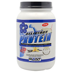 Giant Sports Products Delicious Protein Vanilla 2Lb  TEMPORARILY UNAVAILABLE